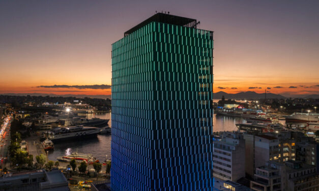 Πύργος του Πειραιά. Η Elval Colour πρωτοπορεί στην Πρόσοψη, τη Σκίαση και την Ενεργειακή Αναβάθμιση